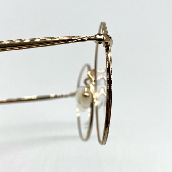 CARIN BREEZE C1 GOLD TITANIUM LIGHTWEIGHT THIN EYE GLASSES FRAME SKANDINAVISK